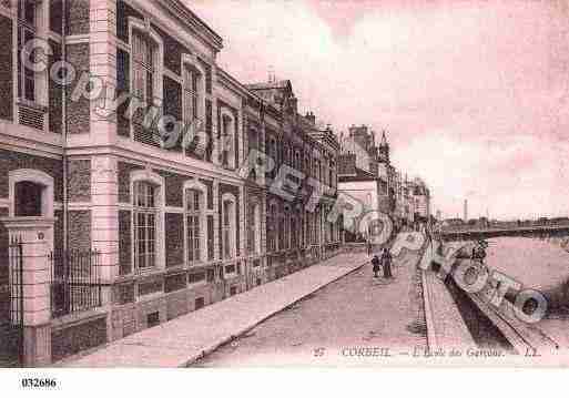 Ville de CORBEILESSONNES, carte postale ancienne