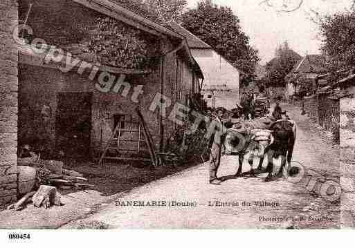 Ville de DANNEMARIESURCRETE, carte postale ancienne