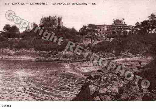 Ville de DINARD, carte postale ancienne