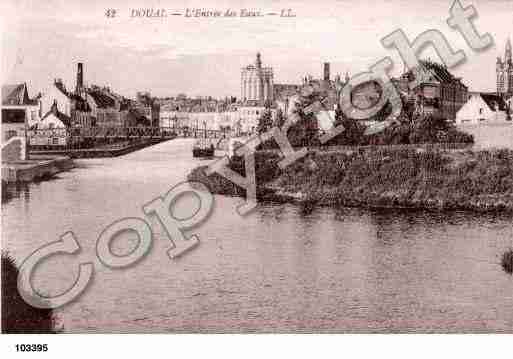 Ville de DOUAI, carte postale ancienne