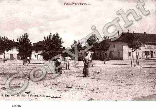 Ville de FOISSIAT, carte postale ancienne