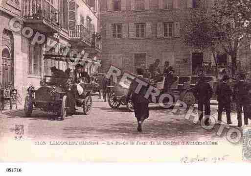 Ville de LIMONEST, carte postale ancienne