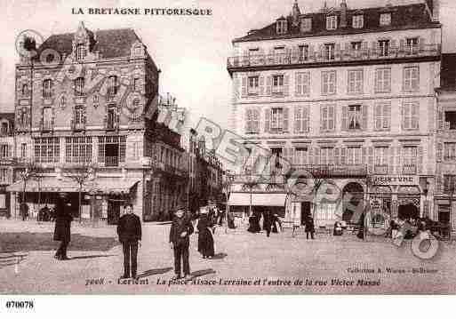 Ville de LORIENT, carte postale ancienne