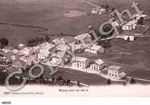 Ville de MIJOUX, carte postale ancienne