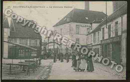 Ville de NEAUPHLELECHATEAU, carte postale ancienne