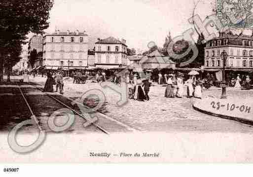 Ville de NEUILLYSURSEINE, carte postale ancienne