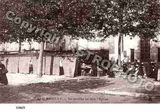 Ville de NEUILLYSURSEINE, carte postale ancienne