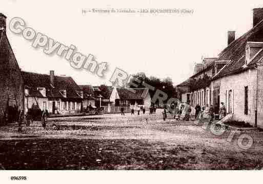 Ville de OUROUERLESBOURDELINS, carte postale ancienne