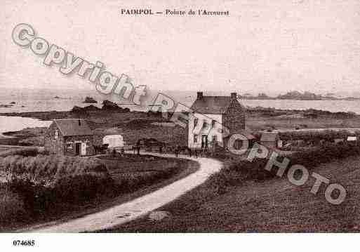 Ville de PAIMPOL, carte postale ancienne