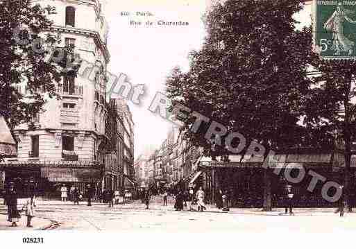 Ville de PARIS12, carte postale ancienne