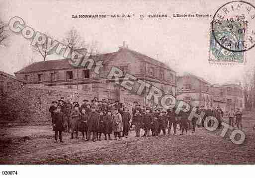 Ville de PERIERS, carte postale ancienne