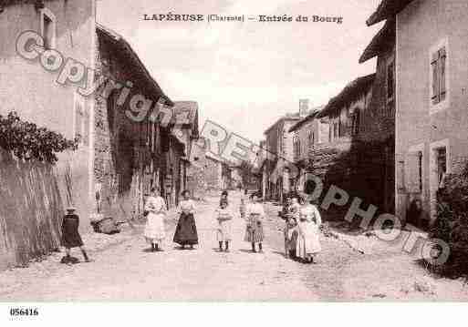 Ville de PERUSE(LA), carte postale ancienne