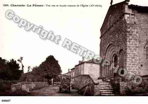 Ville de PERUSE(LA), carte postale ancienne