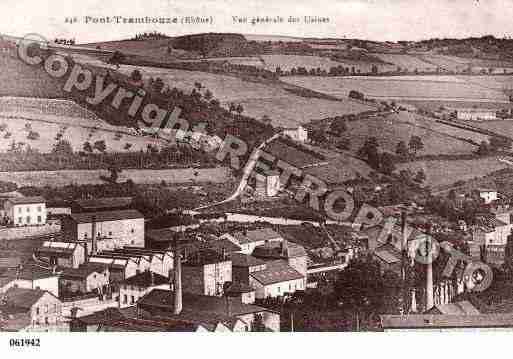 Ville de PONTTRAMBOUZE, carte postale ancienne