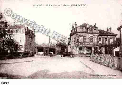 Ville de RAMBERVILLERS, carte postale ancienne