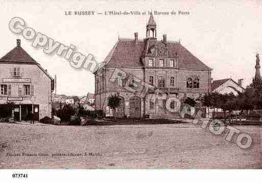 Ville de RUSSEY(LE), carte postale ancienne