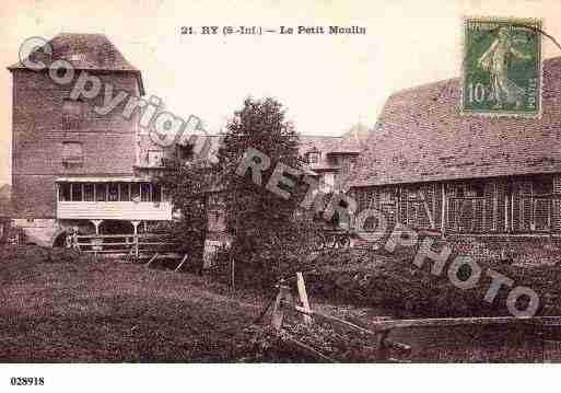 Ville de RY, carte postale ancienne