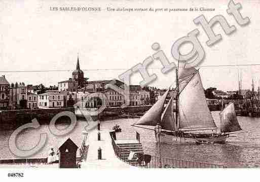 Ville de SABLESD'OLONNE(LES), carte postale ancienne