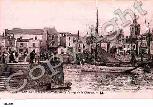 Ville de SABLESD'OLONNE(LES), carte postale ancienne