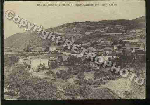 Ville de SAINTCIRGUES, carte postale ancienne