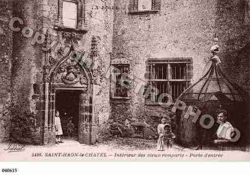 Ville de SAINTHAONLECHATEL, carte postale ancienne