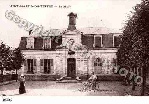 Ville de SAINTMARTINDUTERTRE, carte postale ancienne