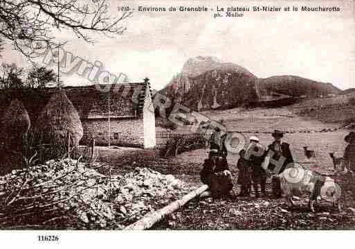 Ville de SAINTNIZIER, carte postale ancienne