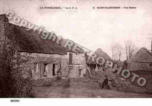 Ville de SAINTPLANCHERS, carte postale ancienne