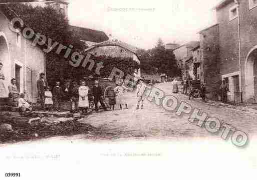 Ville de SEROCOURT, carte postale ancienne