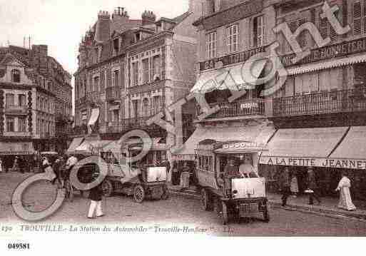 Ville de TROUVILLESURMER, carte postale ancienne