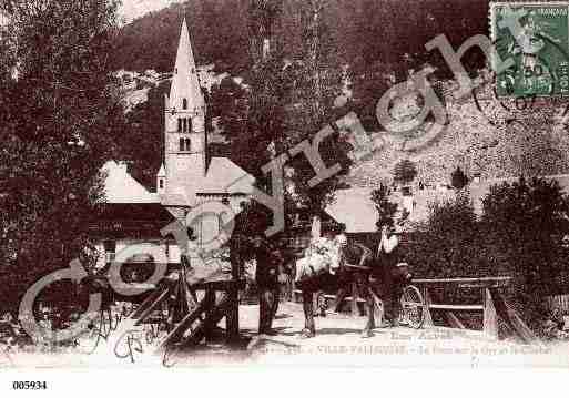 Ville de VALLOUISE, carte postale ancienne