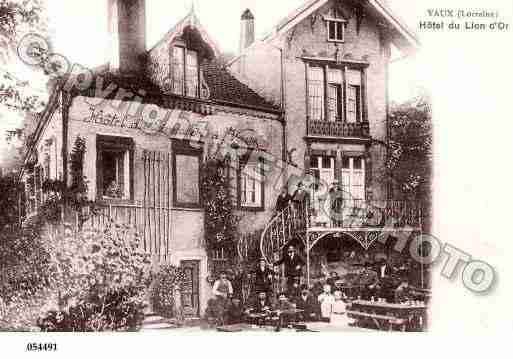 Ville de VAUX, carte postale ancienne