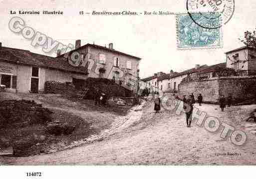 Ville de BOUXIERESAUXCHENES, carte postale ancienne