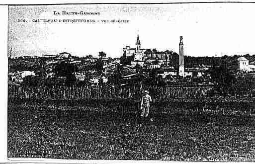 Ville de CASTELNAUD'ESTRETEFONDS, carte postale ancienne