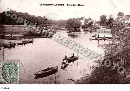 Ville de CHARENTONLEPONT, carte postale ancienne