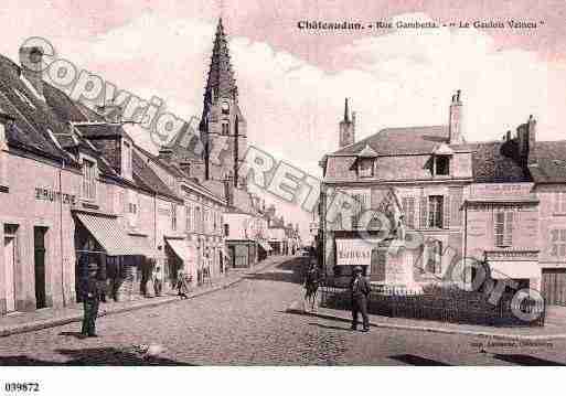 Ville de CHATEAUDUN, carte postale ancienne