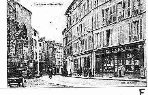 Ville de CONFOLENS, carte postale ancienne