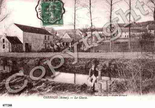 Ville de CONNIGIS, carte postale ancienne