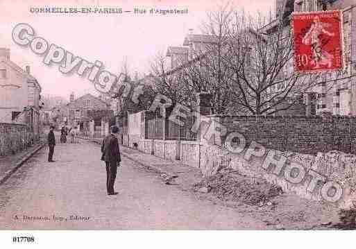 Ville de CORMEILLESENPARISIS, carte postale ancienne