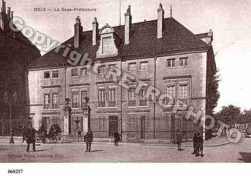 Ville de DOLE, carte postale ancienne