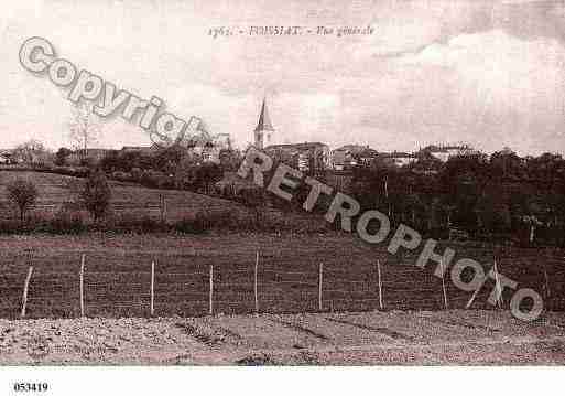 Ville de FOISSIAT, carte postale ancienne