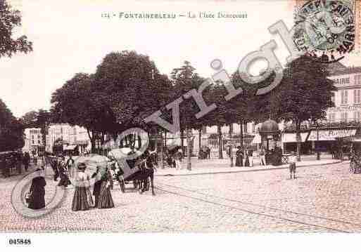 Ville de FONTAINEBLEAU, carte postale ancienne