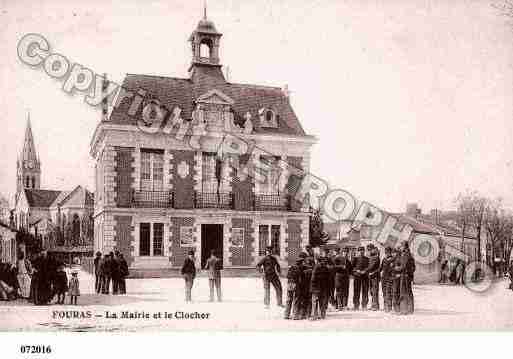 Ville de FOURAS, carte postale ancienne