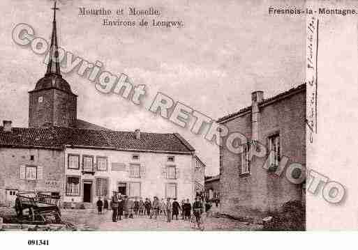 Ville de FRESNOISLAMONTAGNE, carte postale ancienne