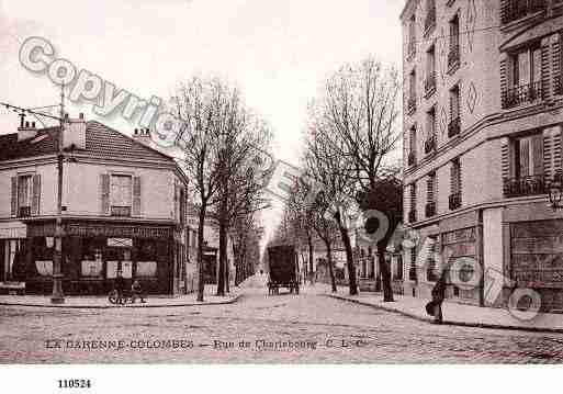 Ville de GARENNECOLOMBES(LA), carte postale ancienne