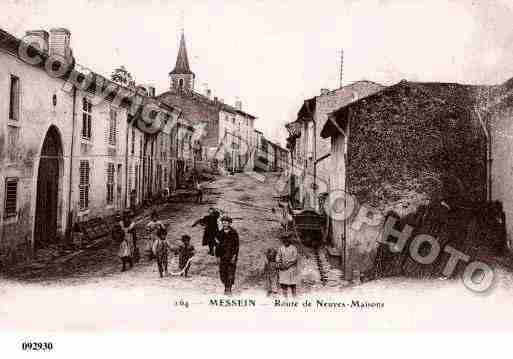 Ville de MESSEIN, carte postale ancienne