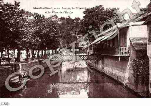 Ville de MONTBELIARD, carte postale ancienne