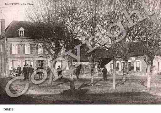 Ville de MONTFEY, carte postale ancienne