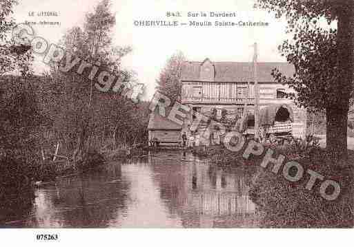 Ville de OHERVILLE, carte postale ancienne