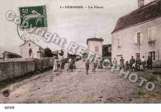 Ville de PERONNE, carte postale ancienne